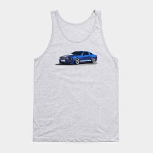 Ford Mustang GT - stylized color Tank Top